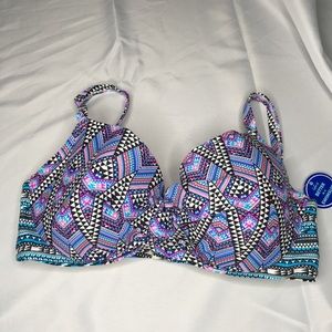 Swimsuits for all multicolored bikini top